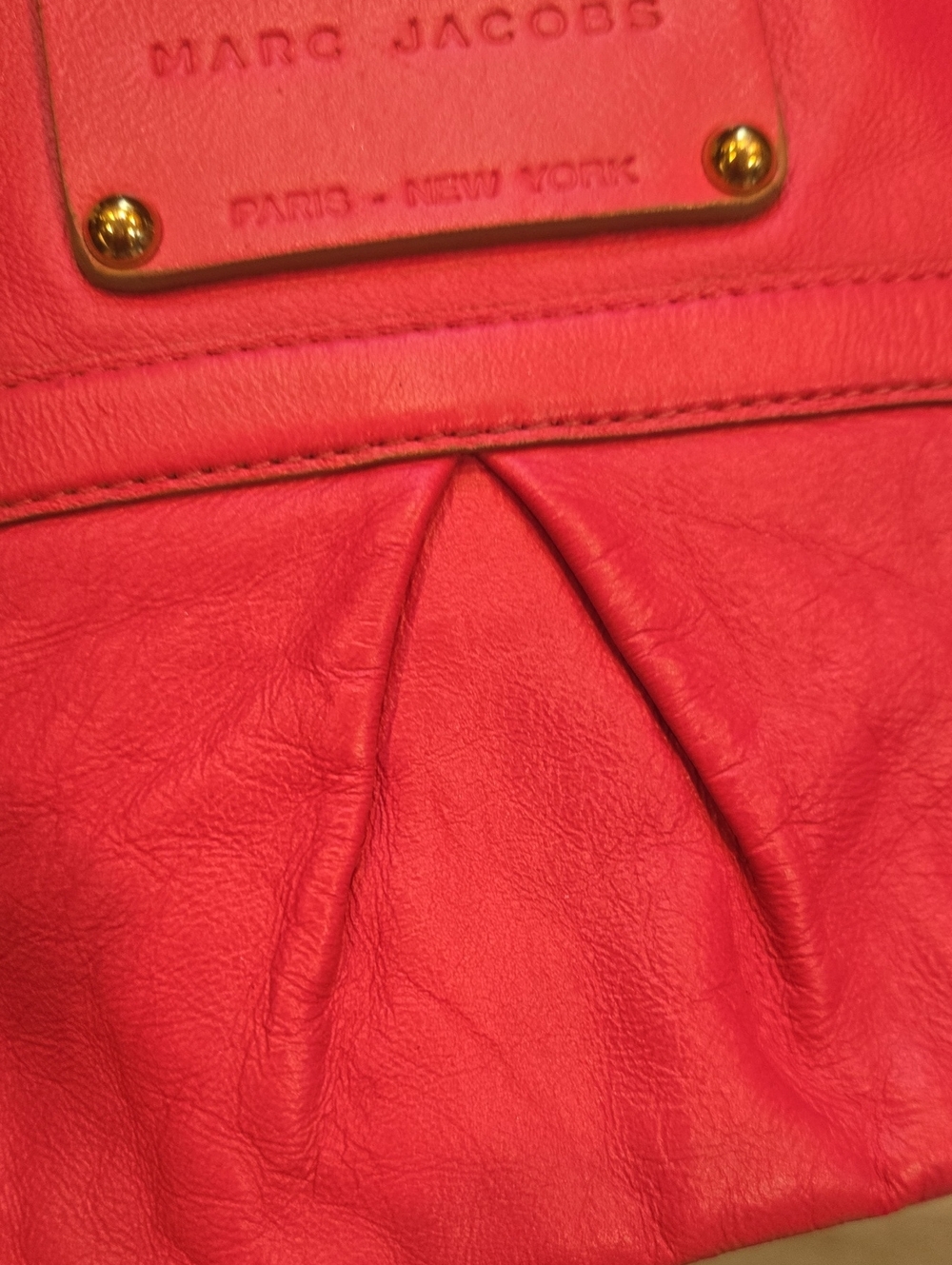 Marc Jacobs Pink Leather Zipper Clutch - Picture 3 of 10